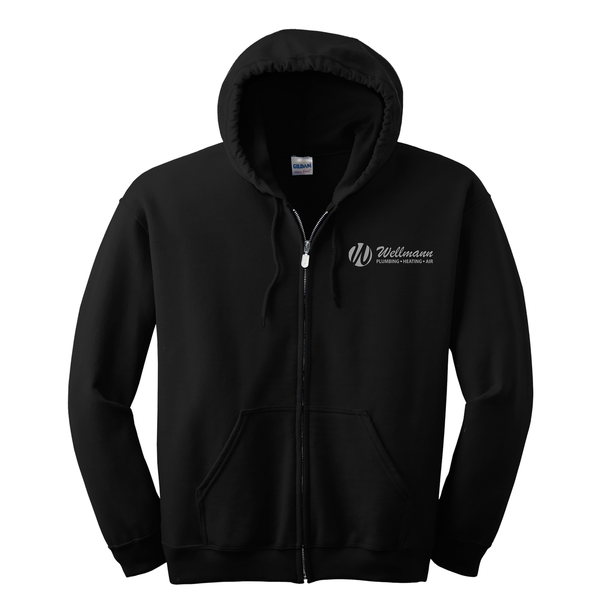 Hooded Sweatshirt Zip 50/50