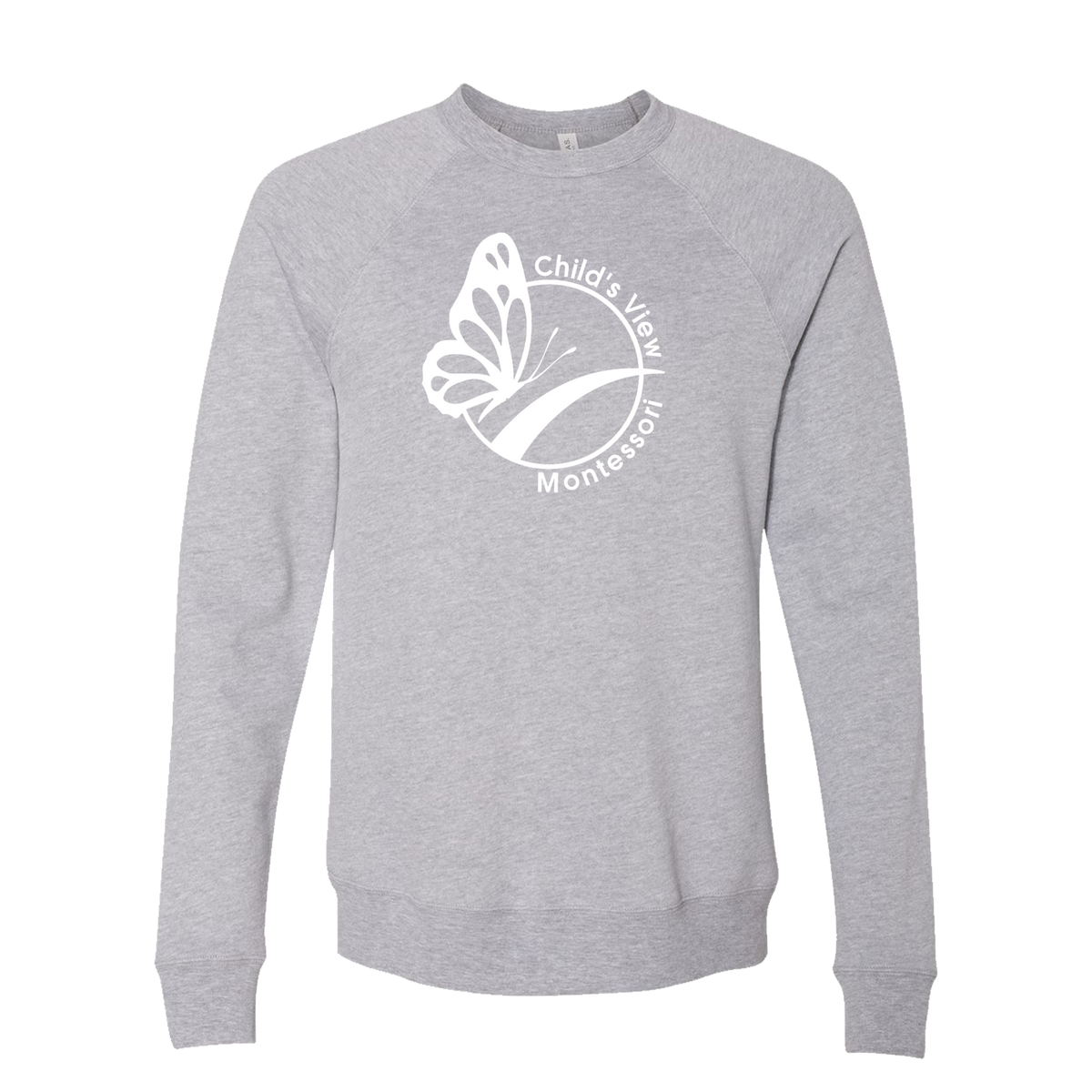 Bella/Canvas Sponge Fleece Raglan Crewneck Sweatshirt