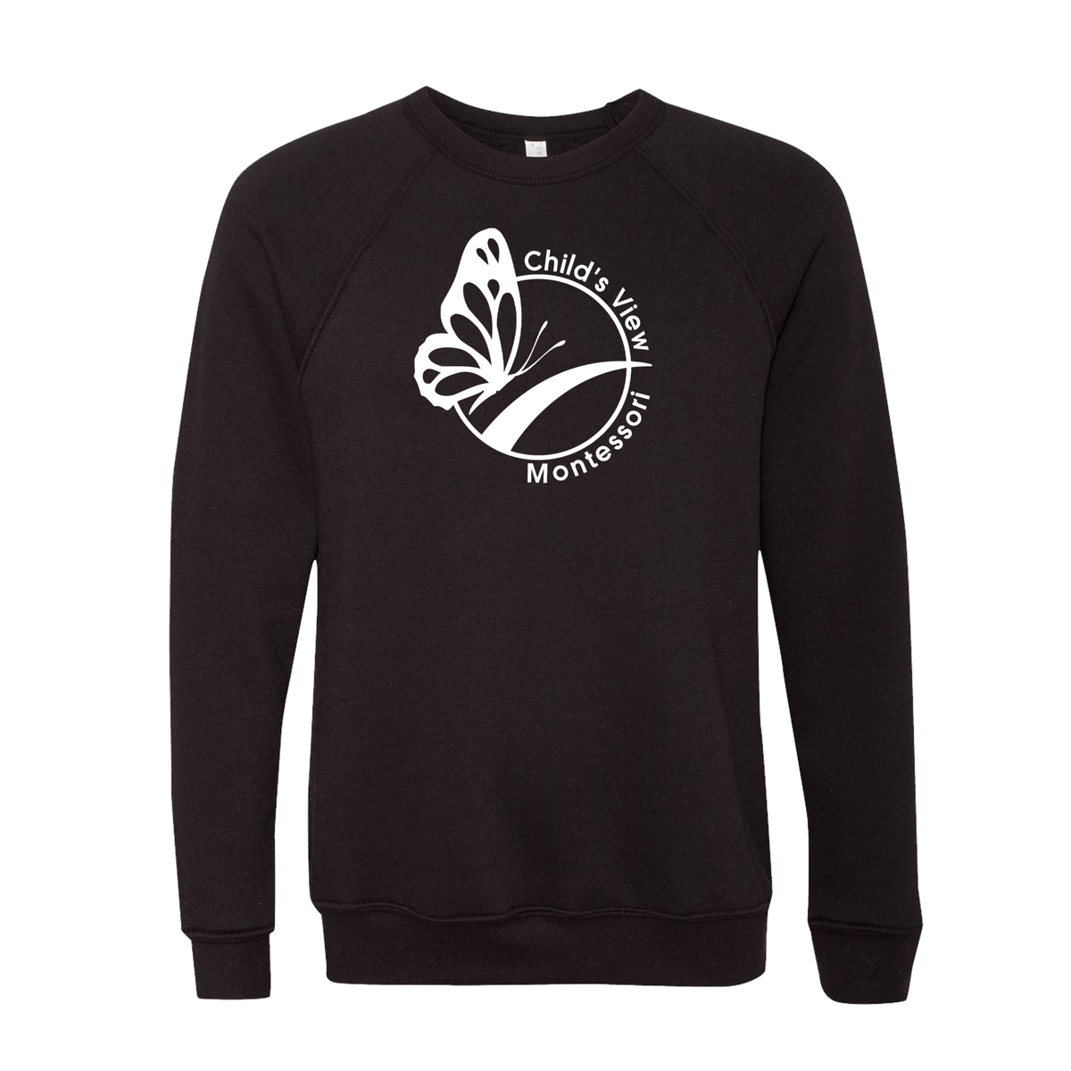 Bella/Canvas Sponge Fleece Raglan Crewneck Sweatshirt