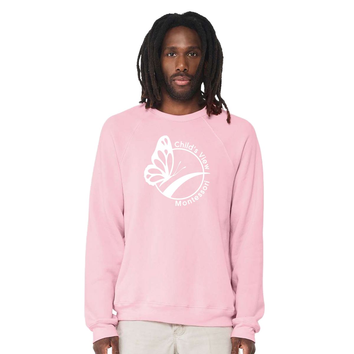 Bella/Canvas Sponge Fleece Raglan Crewneck Sweatshirt