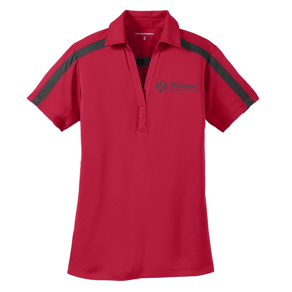 Ladies Colorblock Polo