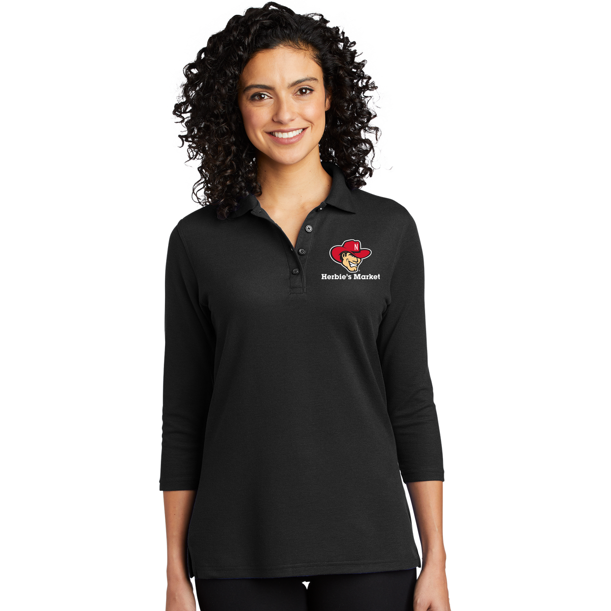 Ladies Silk Touch™ 3/4-Sleeve Polo