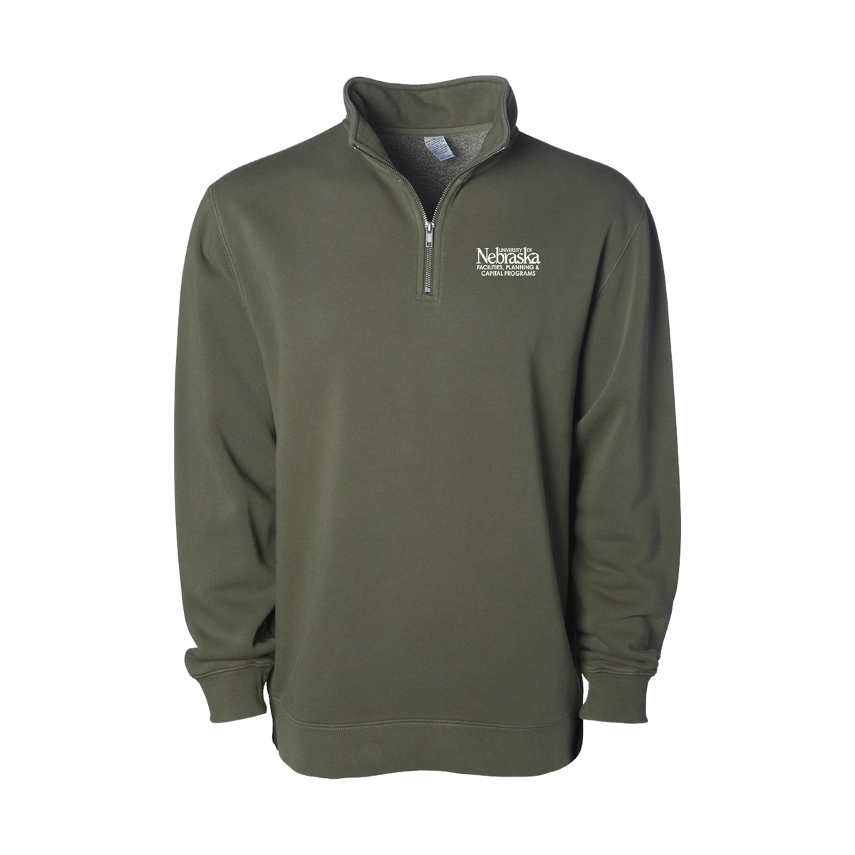 Pigment-Dyed Quarter-Zip Pullover