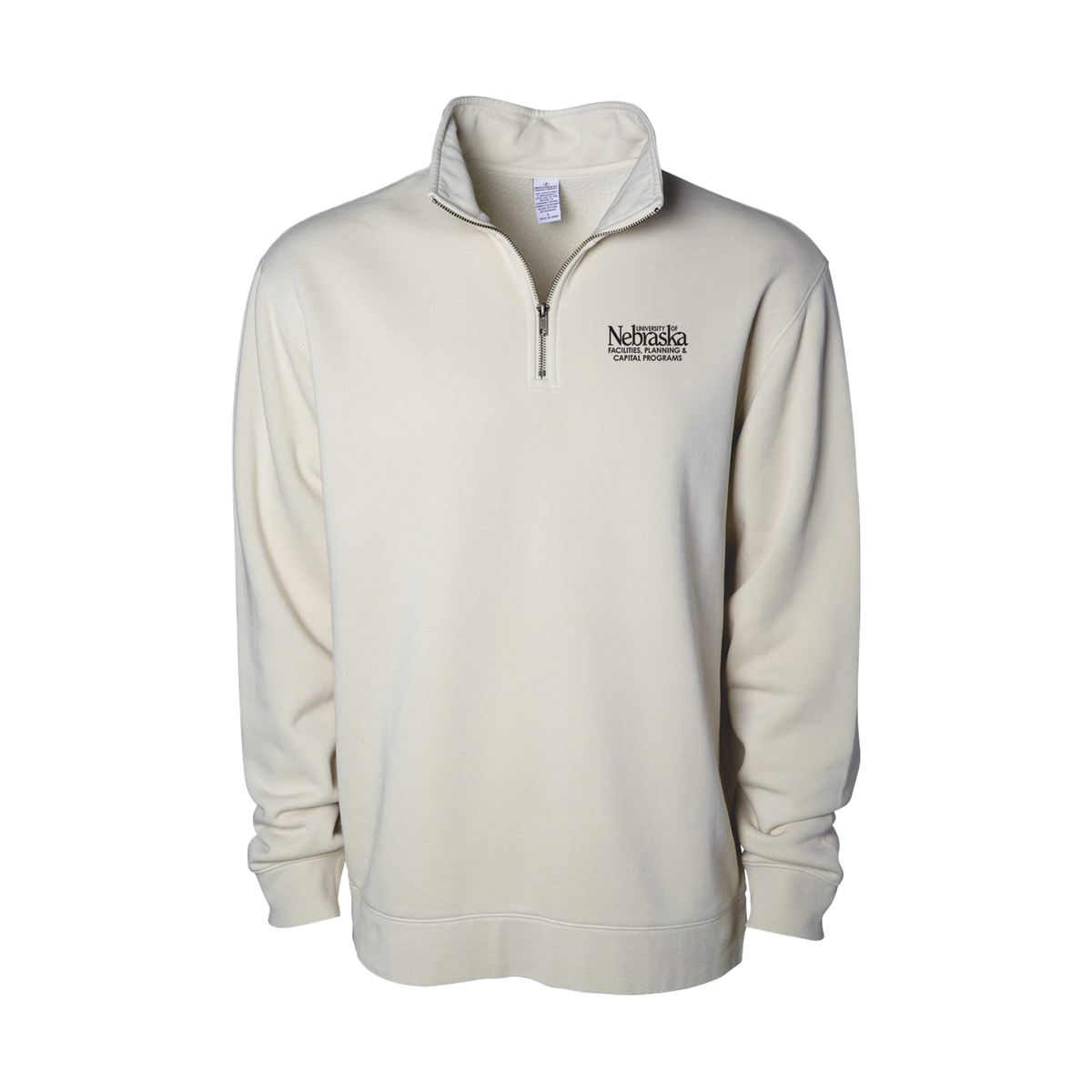 Pigment-Dyed Quarter-Zip Pullover